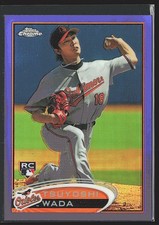 2012 Topps Chrome #185 Tsuyoshi Wada RC Purple Refractors