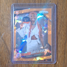 Panini 2025 Prizm WNBA Saniya Rivers Rookie Prizm #131 Connecticut Sun