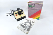 POLAROID LAND CAMERA 1000SE SX-70 SX70 FOTOCAMERA PELLICOLA ISTANTANEA TESTATA FUNZIONANTE + SCATOLA