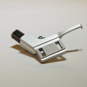 ADC Typ Headshell für Tonarme mit geradem Arm, silber