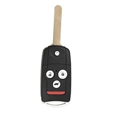 Replacement for 4 Button Flip Remote Key Acura N5F0602A1A 35111-STX-329 1 Pack