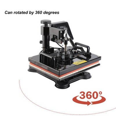 12x15in Heat Press Machine Professional Automatic Count Down Button Heat