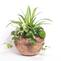 "ÜBertopf \"Oskartopf\" Freiaufgebaut, Blumentopf, ÜBertopf, Pflanzentopf "