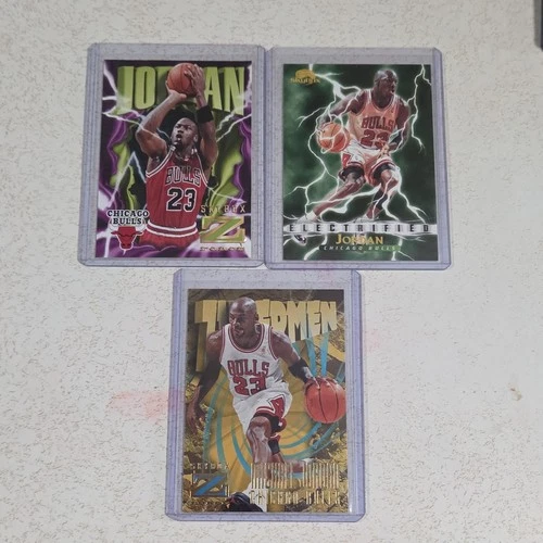 Michael Jordan Excellent condition Chicago Bulls NBA  17 Card Lot