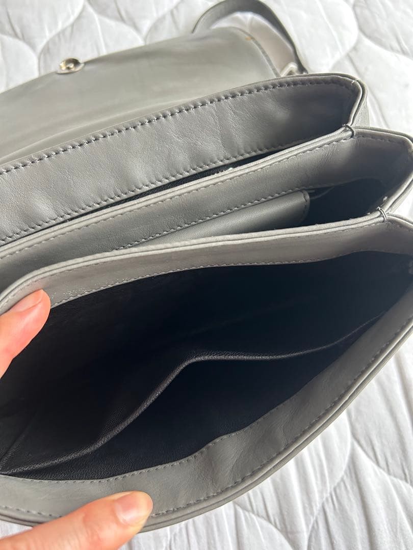 PRADA Gray Chain Bag From Japan — image 9
