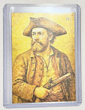 Stede Bonnet Limited Edition Artist Signed “Legendary Pirate” Trading Card 1/1