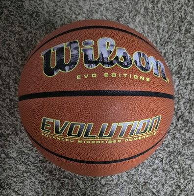 Wilson Evolution Evo Edition Size 7 Brown Composite Leather Basketball