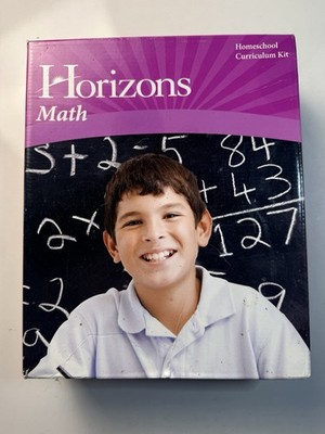Horizons 5th Grade Math Complete Set Teachers Guide Student Books Homeschool NIB