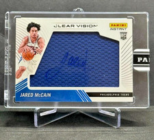Jared McCain RC Auto #/10 2024-25 Panini Instant Clear Vision#CV16
