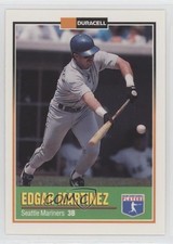 1993 Duracell Power Players Series I Edgar Martinez #6 HOF 02sw