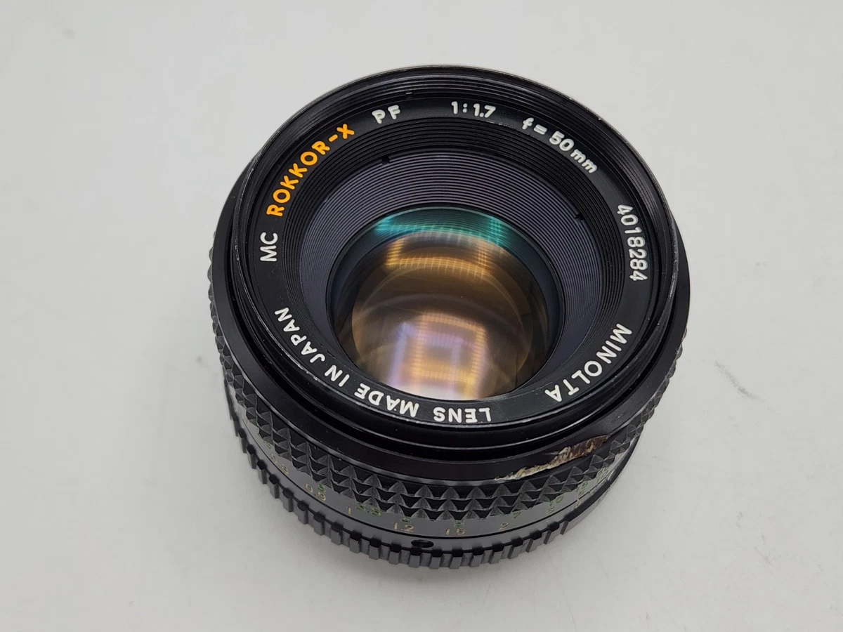 Minolta Rokkor PF 50mm Camera Lenses for sale - eBay