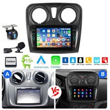 Android 15 Autoradio Für Renault Dacia Logan Sandero GPS Navi 2+64G CarPlay WIFI