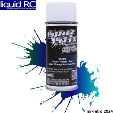 Spaz Stix 05709 Color Change Aerosol Paint Green/Purple/Teal 3.5oz Can