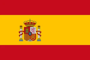 Spain Spanish Flag Self Adhesive Wall Sticker Decal Various Sizes Made to Order