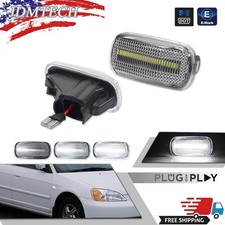 Clear Dynamic White Led Side Marker - Jdm Spec Hondaacura Rsx Integra Civic Ep3
