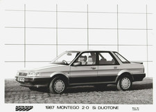 Austin Montego 2.0 Si Duotone 1987 Original UK Market Press Photograph Side View