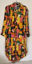 Live 4 Truth Women’s Midi Dress Multi Color Sz 1X NWT Minor Flaw- See Pics!