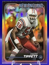 2024 Topps Chrome - Andre Tippett #128 Refractor - New England Patriots