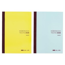 Hobonichi Techo A5 6 Month Planner Beige Avec Japanese Slim Lightweight 2025