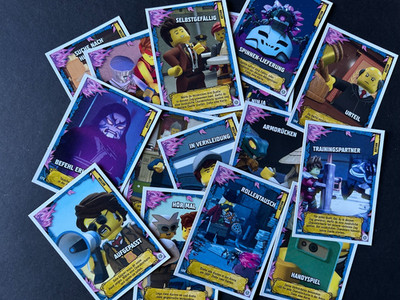 Lego Ninjago TCG Serie 8  Aktionskarten #155 - #186