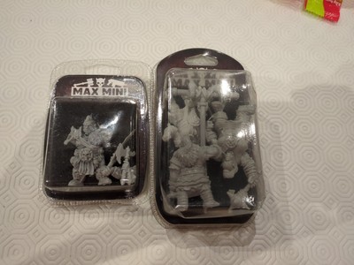 MaxMini Oger Barbar und Krieger Fantasy Figuren 4 Modelle