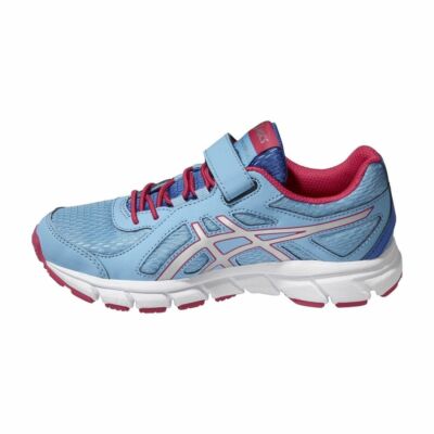 Asics Kinder Turnschuhe Gel Kettverschluss Freizeit Schuhe Laufschuhe blau NEU