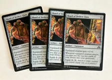 Shard of Broken Glass (4) NM Shadows Over Innistrad MTG Magic the Gathering