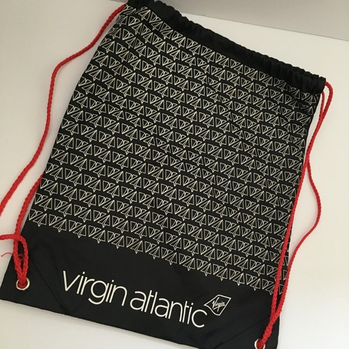 Virgin Atlantic String Bag Backpack