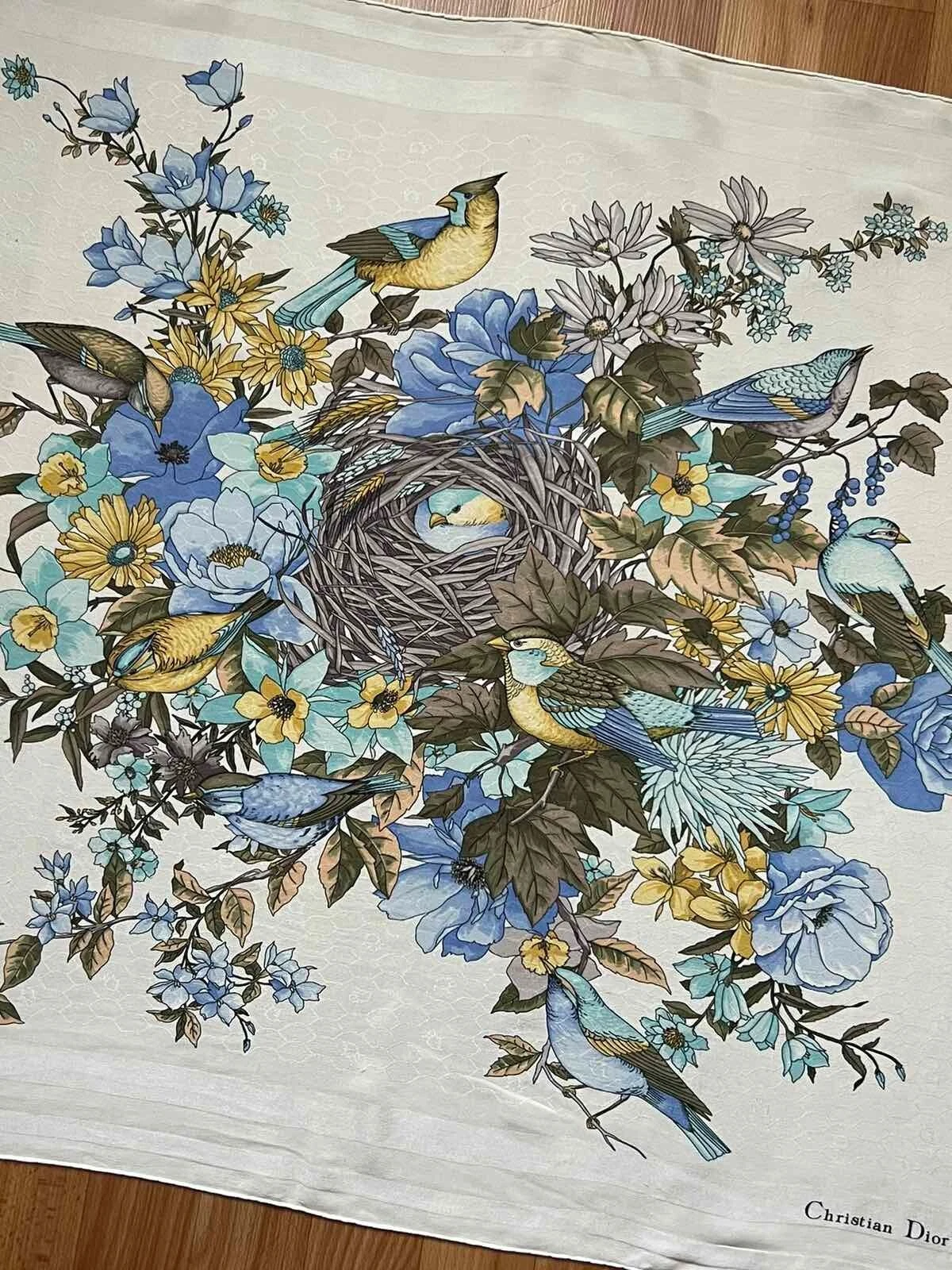 Foulard femme vintage Christian Dior