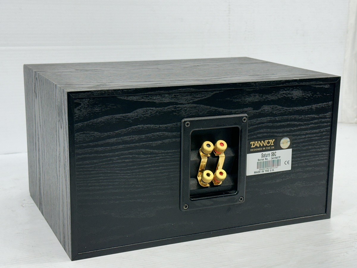 Tannoy Saturn S6C Dual Concentric Center Channel Speaker €€ Tested