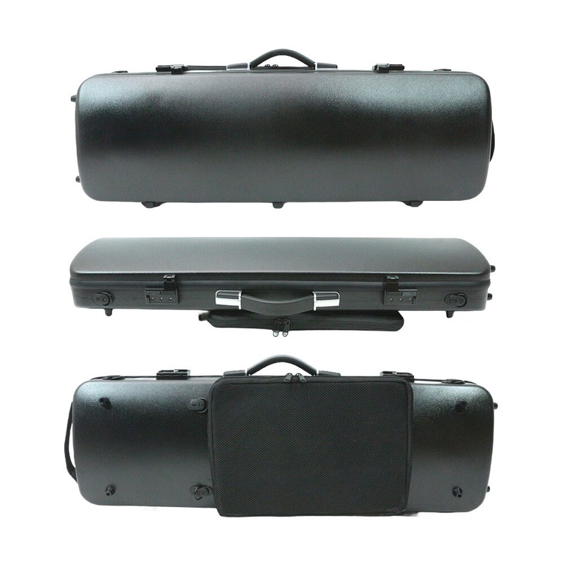 4/4 Full Size Violin Case Advanced Carbon Fiber Strong Shell Tags Attached