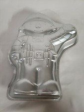 Wilton Bob the Builder cake pan Carpenter Tool Construction Boy metal mold tin