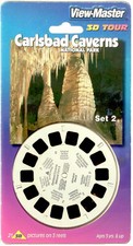 Carlsbad Caverns National Park 2 New Mexico 3d View-Master 3 Reel Packet SEALED