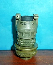 Amphenol MS3016A14S-2S 4 Position Circular Connector NOS 