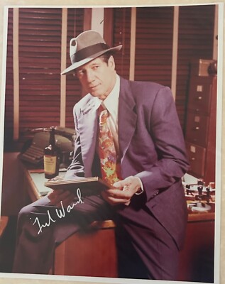 Fred Ward * 8x10 Photo Autograph * Escape from Alcatraz  * Mary Fals Collection