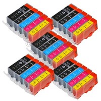 25X PGI520 Cli 521 FüR Canon Pixma IP3600 IP4600 IP4600X IP4700 MP540 MP550 MP64