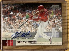 2020 Topps Stadium Club JOSH VANMETER Autograph #AJV CINCINNATI REDS
