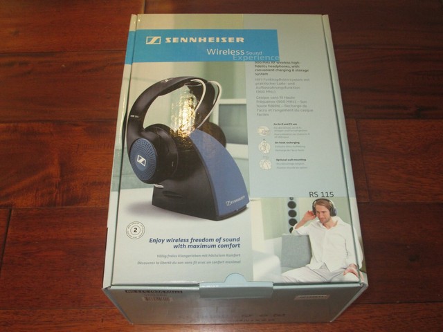 Sennheiser RS 115 On-ear Wireless Stereo Headphone System for sale online |  eBay