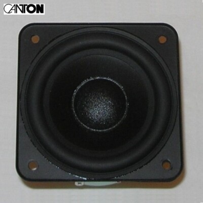 one 80mm (3¼'') mid/bass woofer original to CANTON Plus MX speaker c.2003 perfect