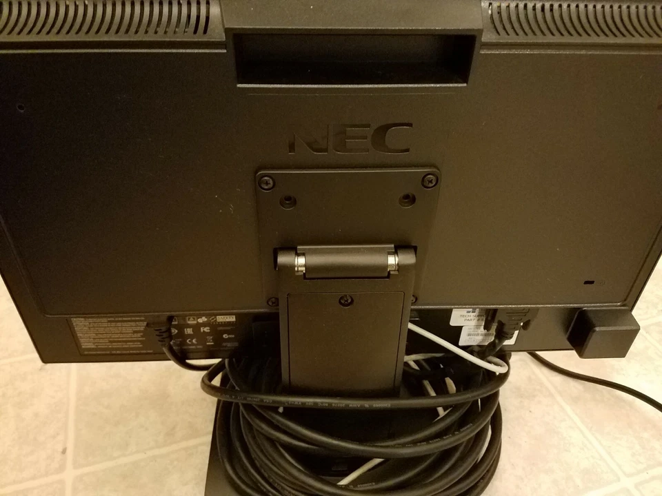 NEC ACCUSYNC AS222MW 22" LED LCD TOUCHSCREEN Monitor WITH STAND  - Image 4 of 4