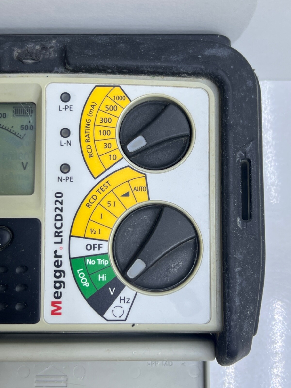 MEGGER LRCD220 LOOP & RCD TESTER