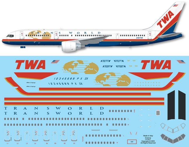 い Boeing 767-300 Commercial Aircraft 