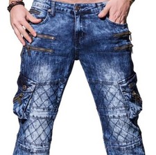K&M Kosmo Lupo TETON Mens Jeans Clubwear Denim all Sizes