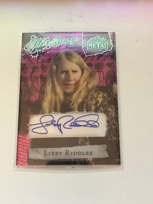 2024 Leaf Metal Women Libby Riddles Pink Her Story 1/1 Auto | eBay