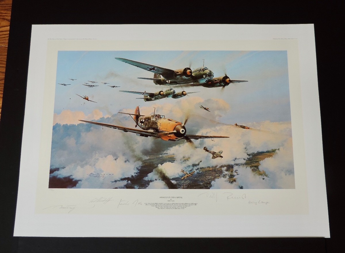 Robert Taylor - Assault On The Capital - Collectible WW II