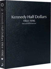 Whitman Prestige™ Coin Album-Kennedy Half Dollars: 1964-96 Date & Mintmark Set