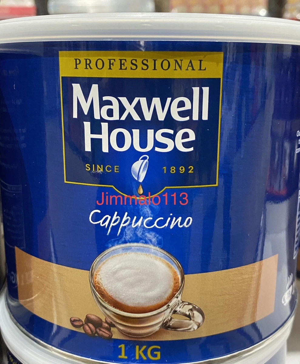 Maxwell House Cappuccino, 1kg Coffee Retail British