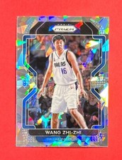 Wang Zhi-Zhi ~ 2021-22 Panini Prizm ~ Cracked Ice Prizm #273