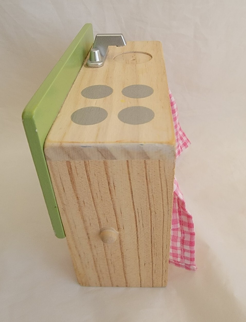 Kidkraft Sink Stove Counter Dollhouse Wooden Kitchen Furniture Green Pink Barbie