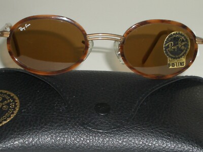 RAY BAN RB3053 W3086 DOUBLE BAR B15 LENS SIDESTREET OVAL TORTOISE